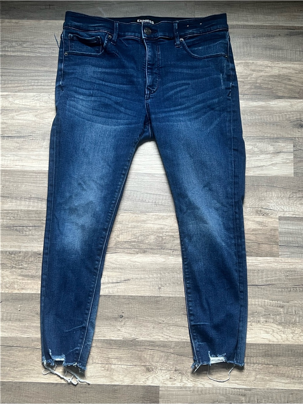 Express Ankle Legging 10S Dark Wash